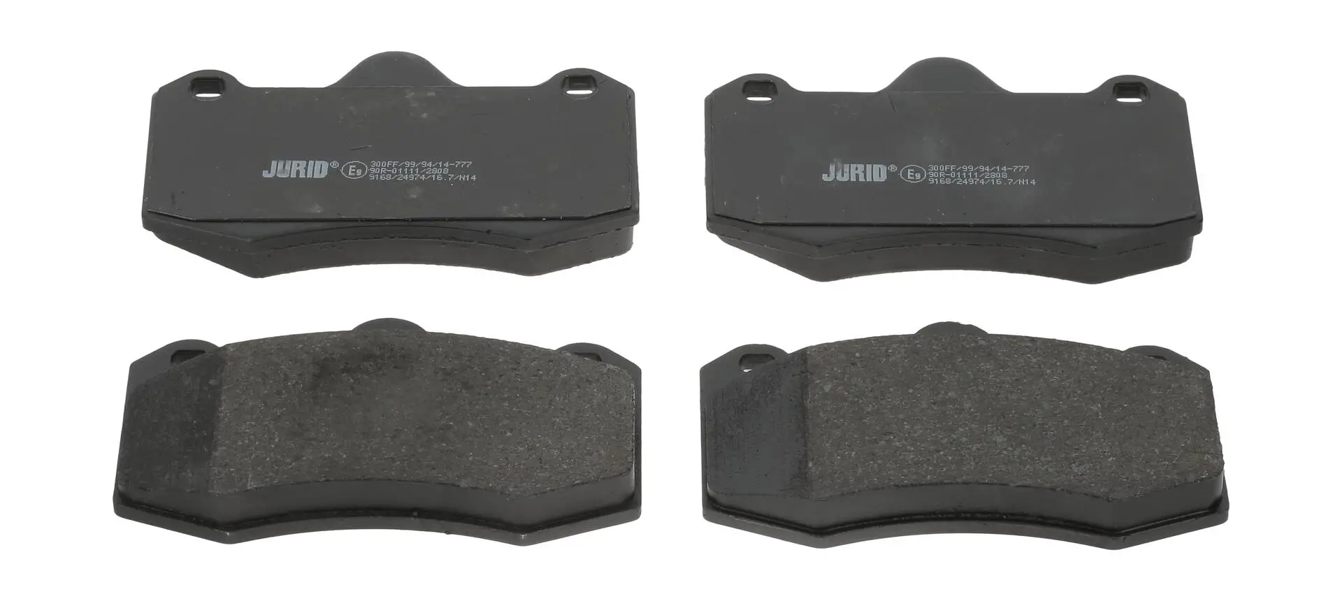 Bremsbelagsatz, Scheibenbremse Vorderachse JURID 573383J