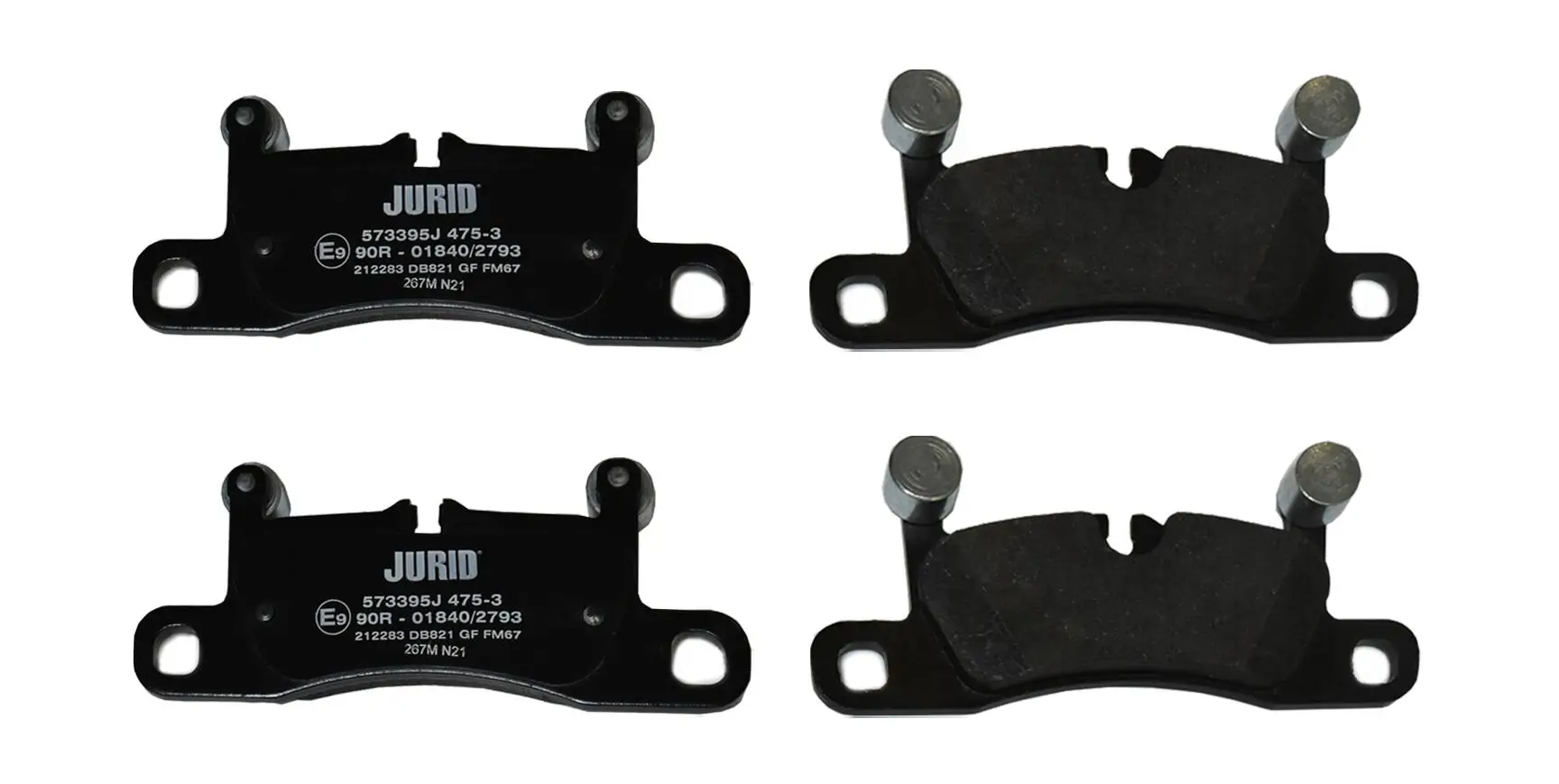 Bremsbelagsatz, Scheibenbremse JURID 573395J