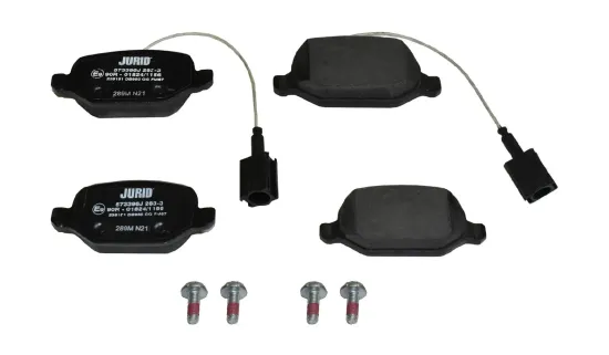 Bremsbelagsatz, Scheibenbremse JURID 573396J Bild Bremsbelagsatz, Scheibenbremse JURID 573396J