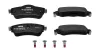 Bremsbelagsatz, Scheibenbremse Vorderachse JURID 573399J Bild Bremsbelagsatz, Scheibenbremse Vorderachse JURID 573399J