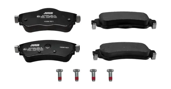 Bremsbelagsatz, Scheibenbremse Vorderachse JURID 573399J Bild Bremsbelagsatz, Scheibenbremse Vorderachse JURID 573399J