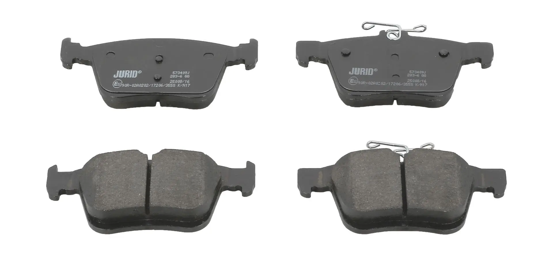 Bremsbelagsatz, Scheibenbremse JURID 573409J