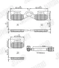 Bremsbelagsatz, Scheibenbremse Vorderachse JURID 573410J Bild Bremsbelagsatz, Scheibenbremse Vorderachse JURID 573410J