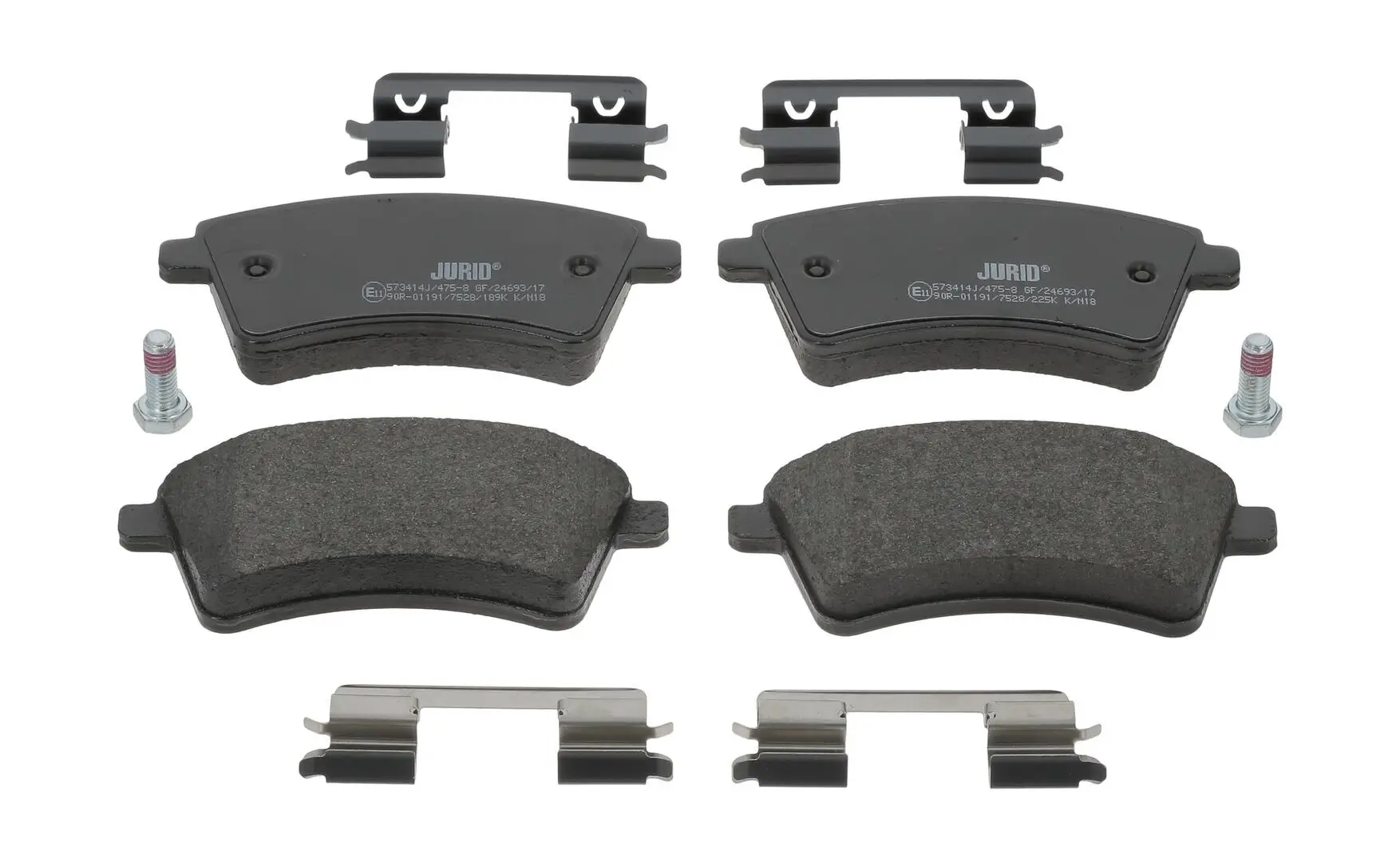 Bremsbelagsatz, Scheibenbremse JURID 573414J