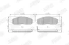 Bremsbelagsatz, Scheibenbremse Vorderachse JURID 573431J Bild Bremsbelagsatz, Scheibenbremse Vorderachse JURID 573431J