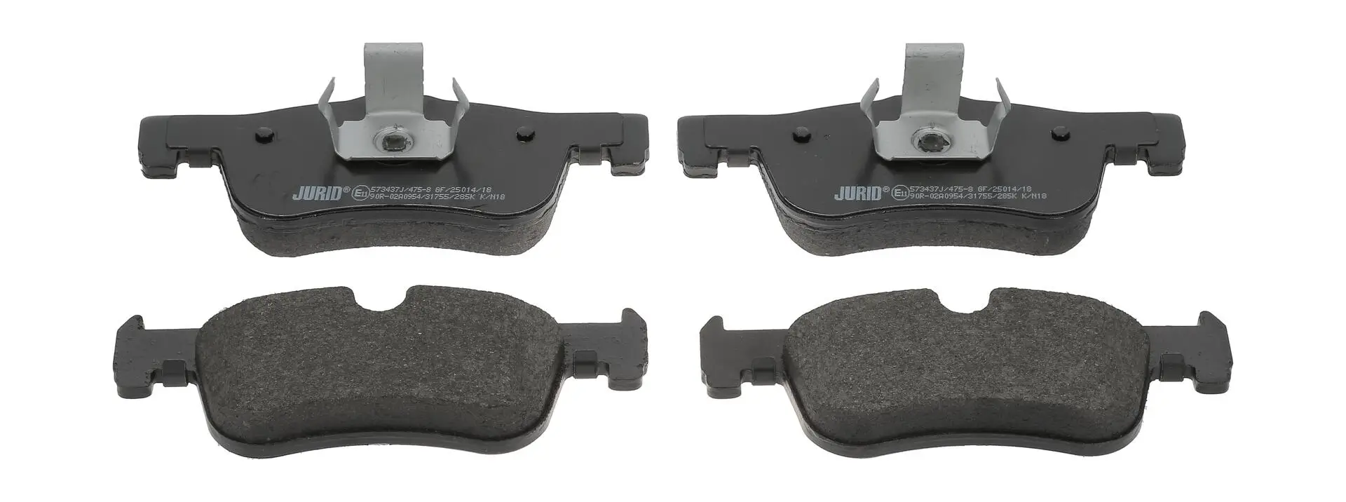 Bremsbelagsatz, Scheibenbremse Vorderachse JURID 573437J