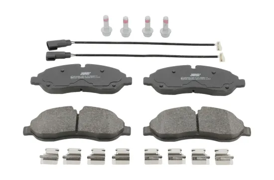 Bremsbelagsatz, Scheibenbremse JURID 573438J Bild Bremsbelagsatz, Scheibenbremse JURID 573438J