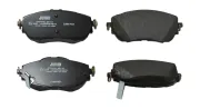 Bremsbelagsatz, Scheibenbremse Vorderachse JURID 573440J