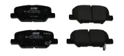 Bremsbelagsatz, Scheibenbremse JURID 573442J