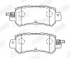 Bremsbelagsatz, Scheibenbremse Hinterachse JURID 573450J Bild Bremsbelagsatz, Scheibenbremse Hinterachse JURID 573450J