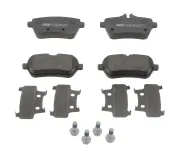 Bremsbelagsatz, Scheibenbremse Hinterachse JURID 573451J