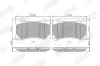Bremsbelagsatz, Scheibenbremse Vorderachse JURID 573453J Bild Bremsbelagsatz, Scheibenbremse Vorderachse JURID 573453J