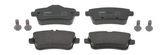 Bremsbelagsatz, Scheibenbremse Hinterachse JURID 573458J Bild Bremsbelagsatz, Scheibenbremse Hinterachse JURID 573458J
