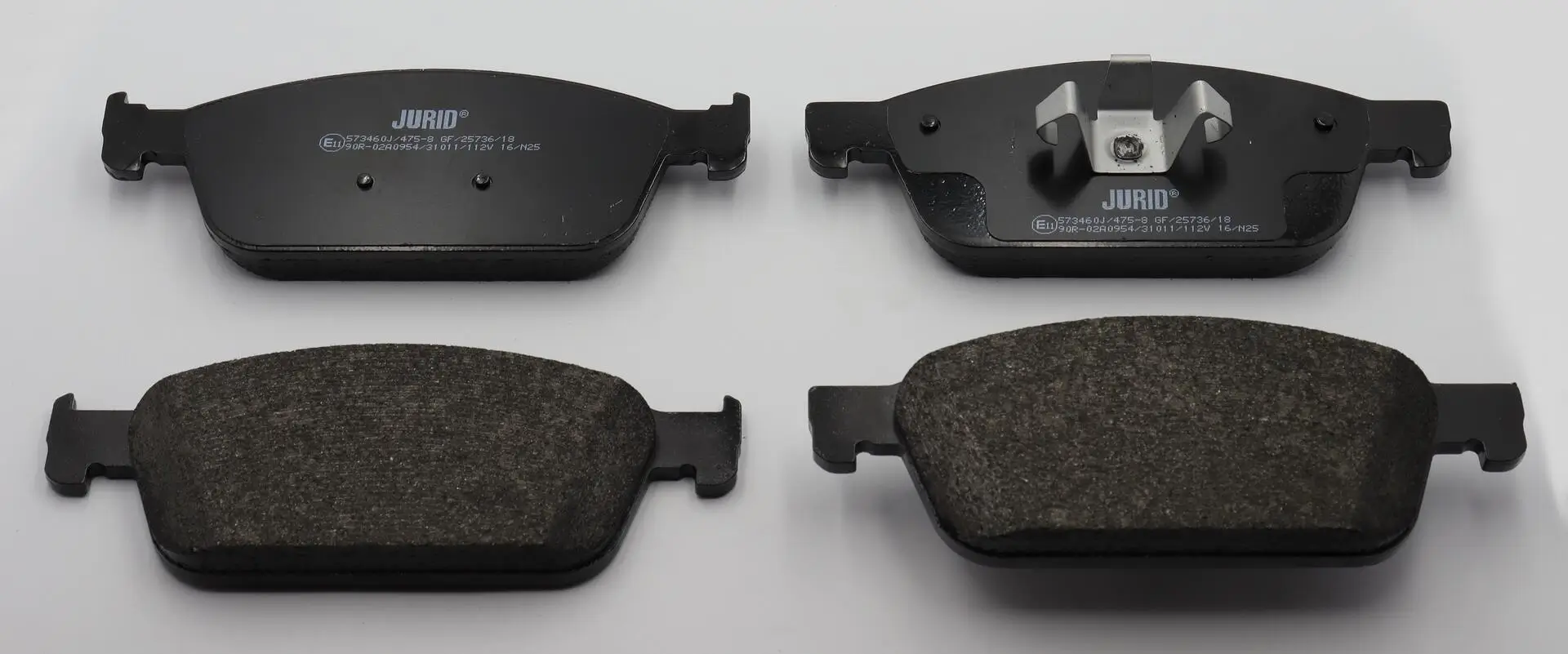 Bremsbelagsatz, Scheibenbremse Vorderachse JURID 573460J