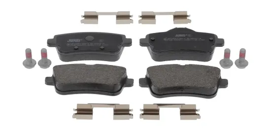 Bremsbelagsatz, Scheibenbremse JURID 573465J Bild Bremsbelagsatz, Scheibenbremse JURID 573465J
