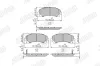 Bremsbelagsatz, Scheibenbremse Vorderachse JURID 573467J