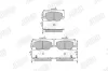 Bremsbelagsatz, Scheibenbremse Vorderachse JURID 573610J Bild Bremsbelagsatz, Scheibenbremse Vorderachse JURID 573610J