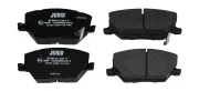 Bremsbelagsatz, Scheibenbremse Vorderachse JURID 573610J