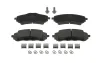 Bremsbelagsatz, Scheibenbremse Vorderachse JURID 573620J