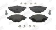 Bremsbelagsatz, Scheibenbremse Hinterachse JURID 573622J