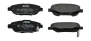Bremsbelagsatz, Scheibenbremse Vorderachse JURID 573631J