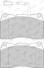 Bremsbelagsatz, Scheibenbremse Vorderachse JURID 573637J