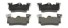 Bremsbelagsatz, Scheibenbremse Hinterachse JURID 573638J