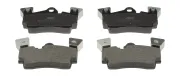 Bremsbelagsatz, Scheibenbremse Hinterachse JURID 573638J