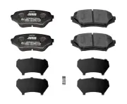 Bremsbelagsatz, Scheibenbremse Vorderachse JURID 573639J