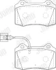 Bremsbelagsatz, Scheibenbremse Vorderachse JURID 573641J