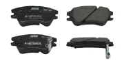 Bremsbelagsatz, Scheibenbremse Vorderachse JURID 573642J