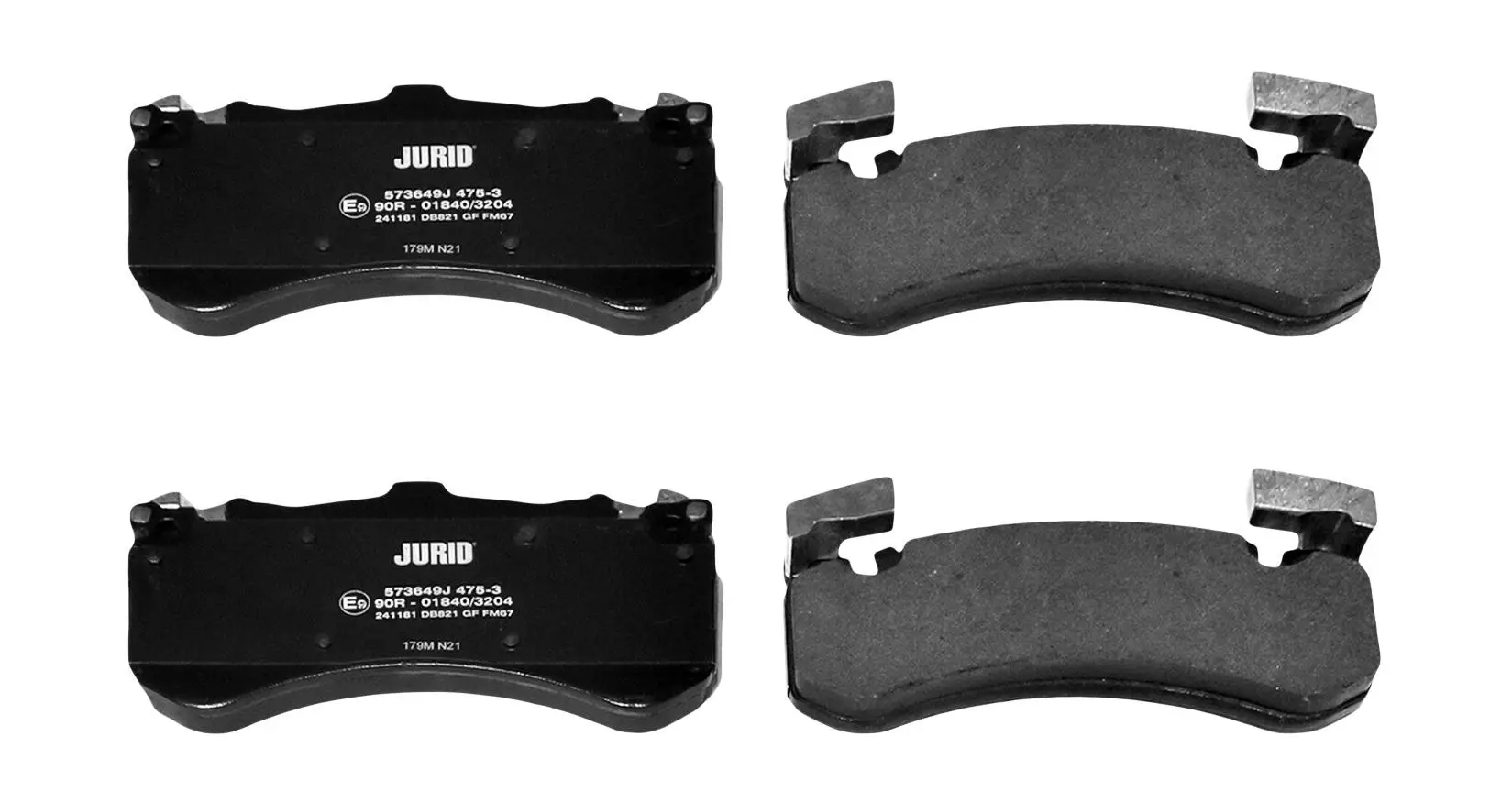 Bremsbelagsatz, Scheibenbremse JURID 573649J
