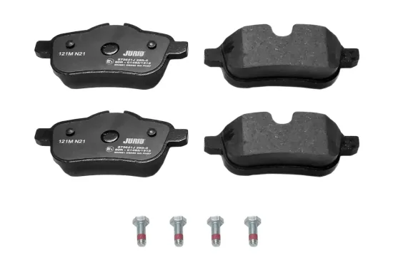 Bremsbelagsatz, Scheibenbremse Hinterachse JURID 573651J Bild Bremsbelagsatz, Scheibenbremse Hinterachse JURID 573651J