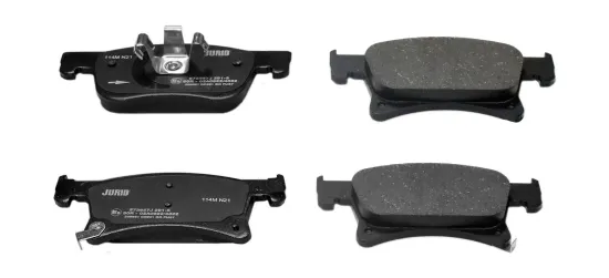 Bremsbelagsatz, Scheibenbremse Vorderachse JURID 573657J Bild Bremsbelagsatz, Scheibenbremse Vorderachse JURID 573657J