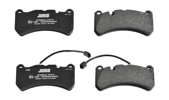 Bremsbelagsatz, Scheibenbremse Vorderachse JURID 573663J Bild Bremsbelagsatz, Scheibenbremse Vorderachse JURID 573663J