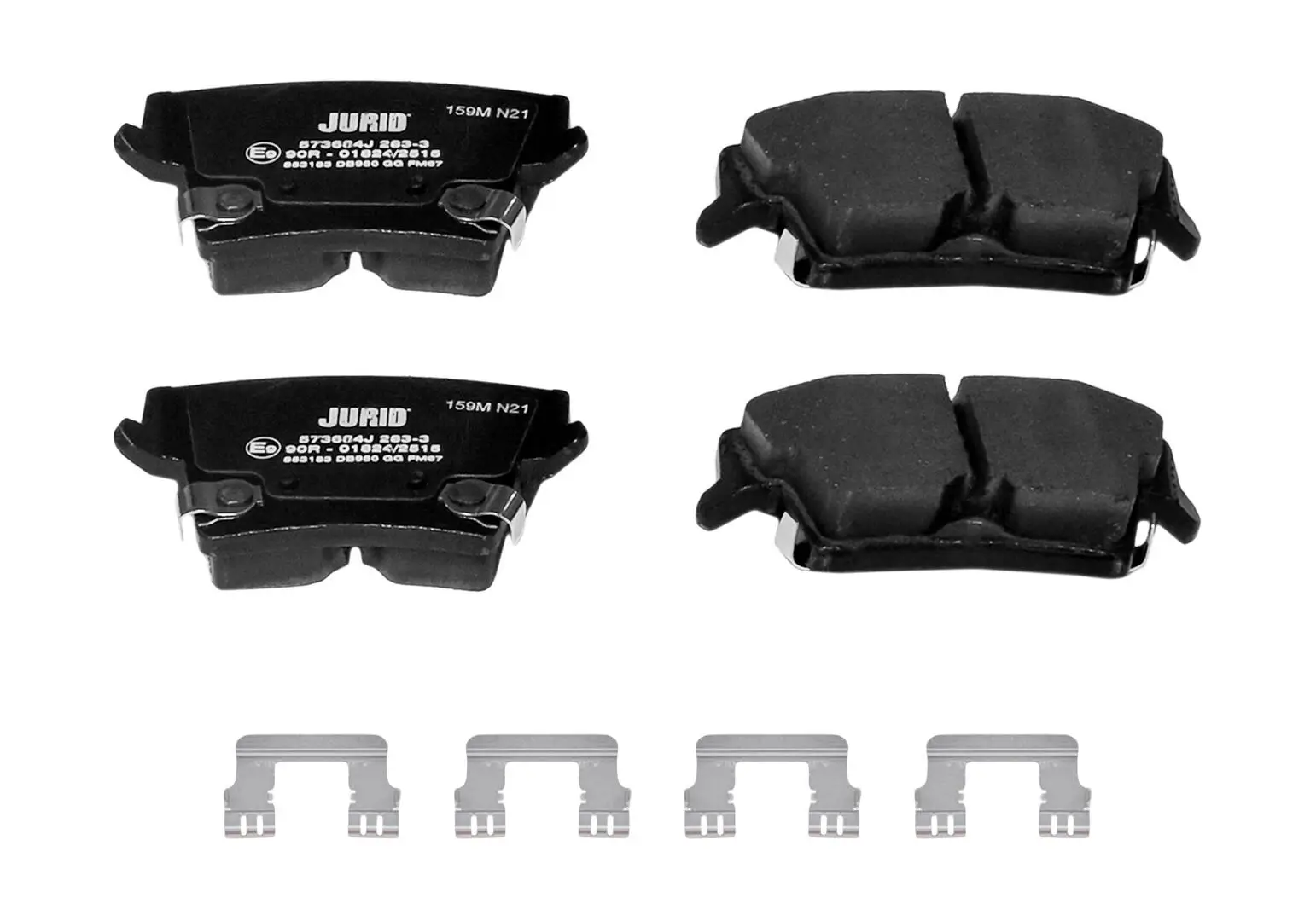 Bremsbelagsatz, Scheibenbremse Hinterachse JURID 573684J