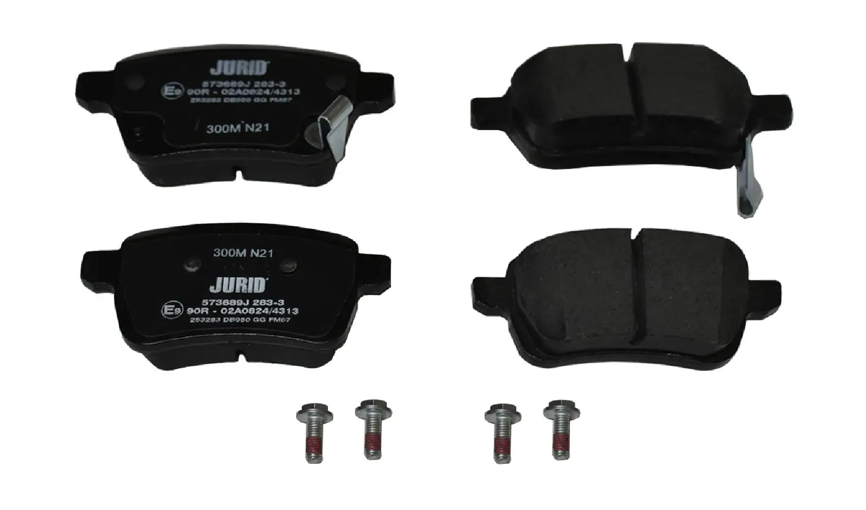 Bremsbelagsatz, Scheibenbremse JURID 573689J