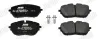 Bremsbelagsatz, Scheibenbremse Vorderachse JURID 573697J Bild Bremsbelagsatz, Scheibenbremse Vorderachse JURID 573697J