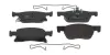 Bremsbelagsatz, Scheibenbremse Vorderachse JURID 573701J