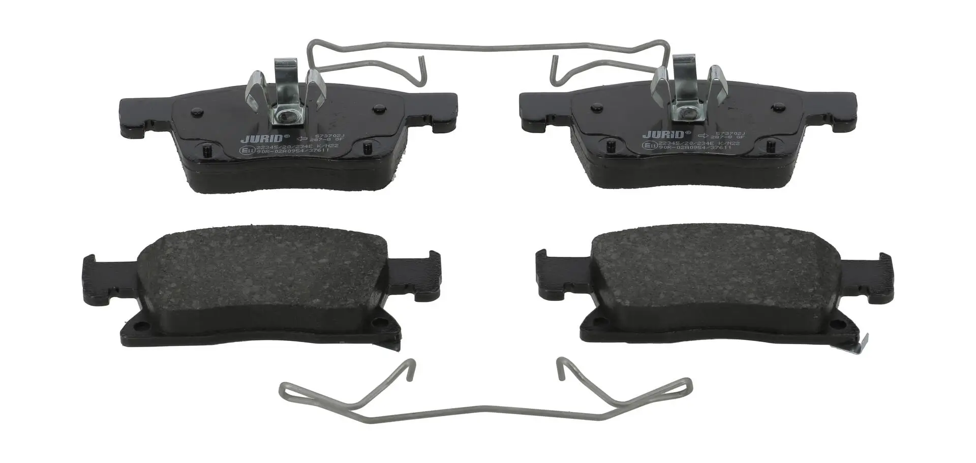 Bremsbelagsatz, Scheibenbremse Vorderachse JURID 573702J
