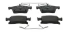 Bremsbelagsatz, Scheibenbremse Vorderachse JURID 573702J Bild Bremsbelagsatz, Scheibenbremse Vorderachse JURID 573702J