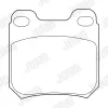 Bremsbelagsatz, Scheibenbremse Hinterachse JURID 573709J Bild Bremsbelagsatz, Scheibenbremse Hinterachse JURID 573709J