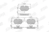 Bremsbelagsatz, Scheibenbremse JURID 573723J