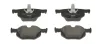 Bremsbelagsatz, Scheibenbremse Hinterachse JURID 573744J