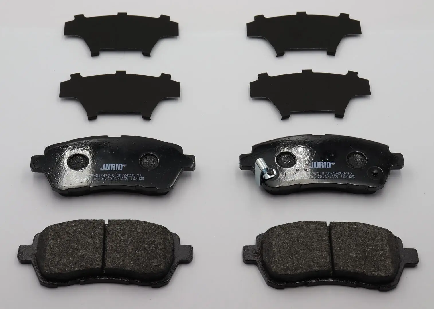 Bremsbelagsatz, Scheibenbremse Vorderachse JURID 573745J