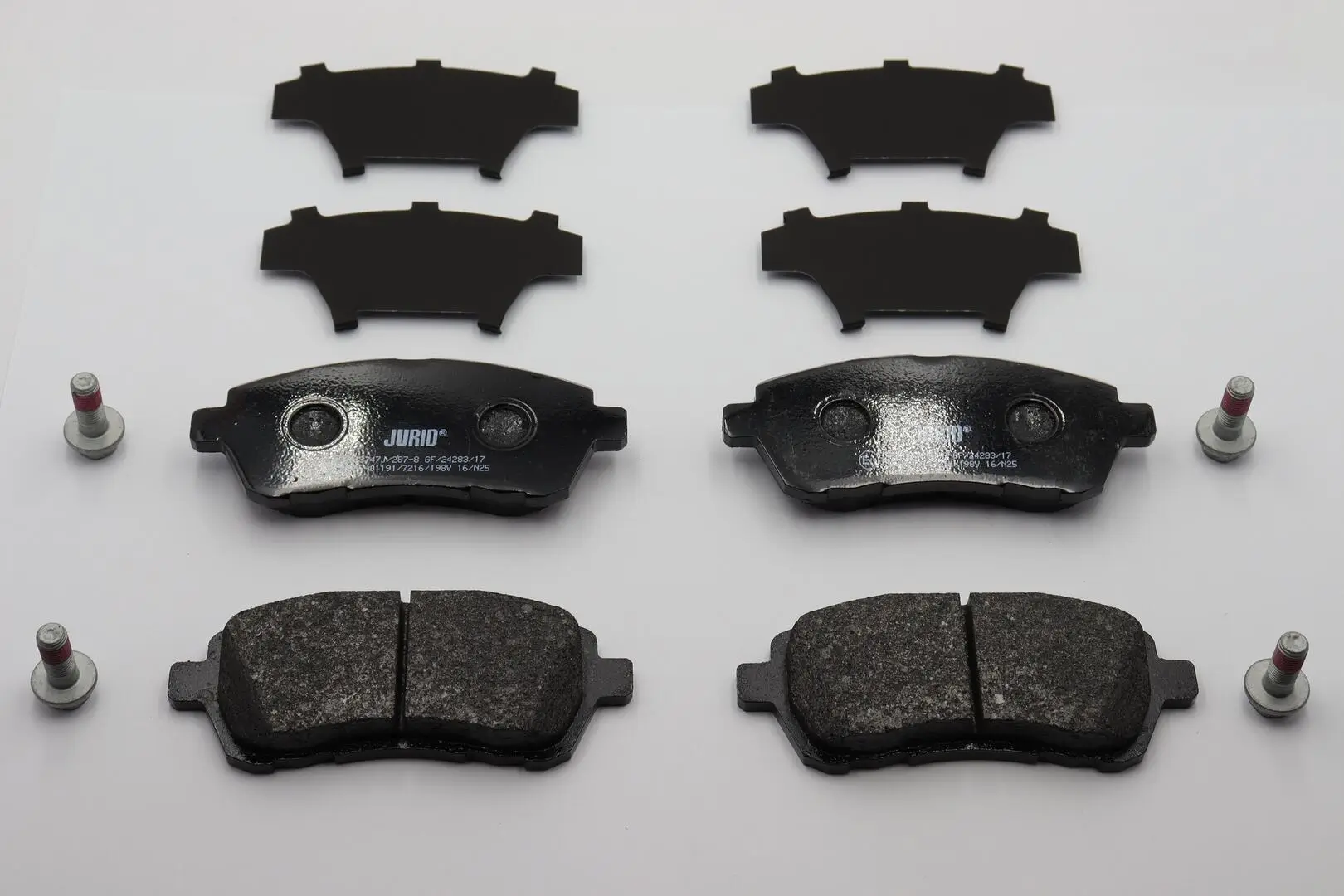 Bremsbelagsatz, Scheibenbremse Vorderachse JURID 573747J