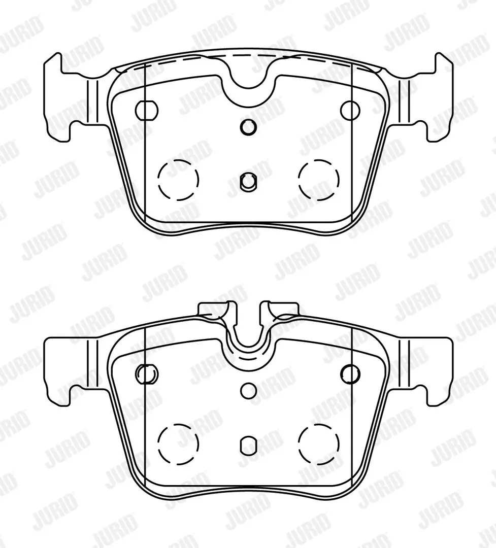 Bremsbelagsatz, Scheibenbremse JURID 573772J