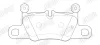Bremsbelagsatz, Scheibenbremse JURID 573776J Bild Bremsbelagsatz, Scheibenbremse JURID 573776J