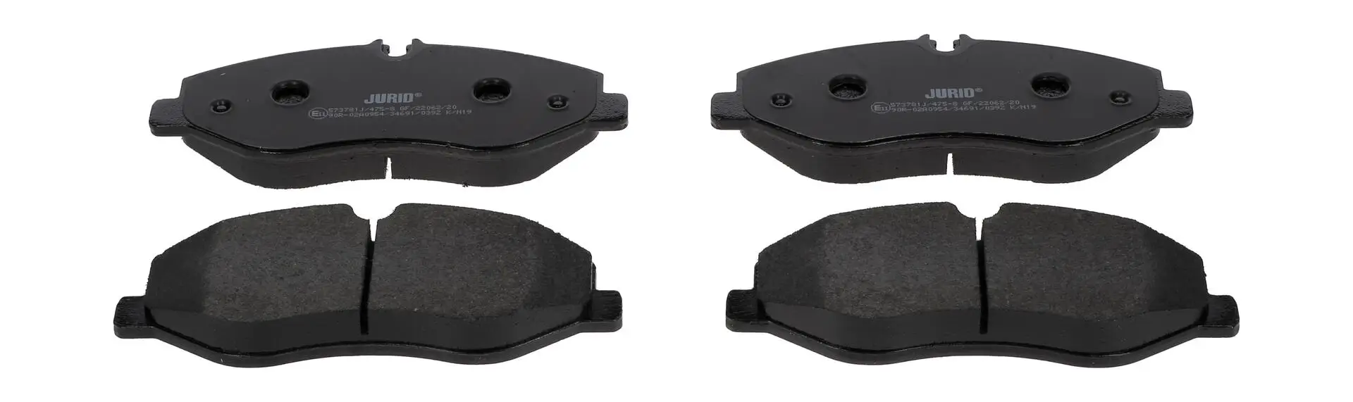 Bremsbelagsatz, Scheibenbremse JURID 573781J