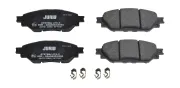 Bremsbelagsatz, Scheibenbremse Vorderachse JURID 573788J